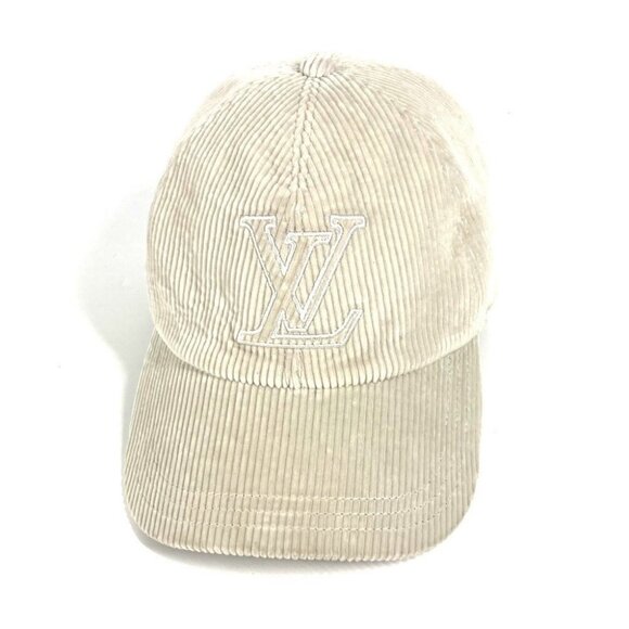 LOUIS VUITTON M7752L Cap LV Signature Corduroy hat cap baseball cap - Picture 1 of 14